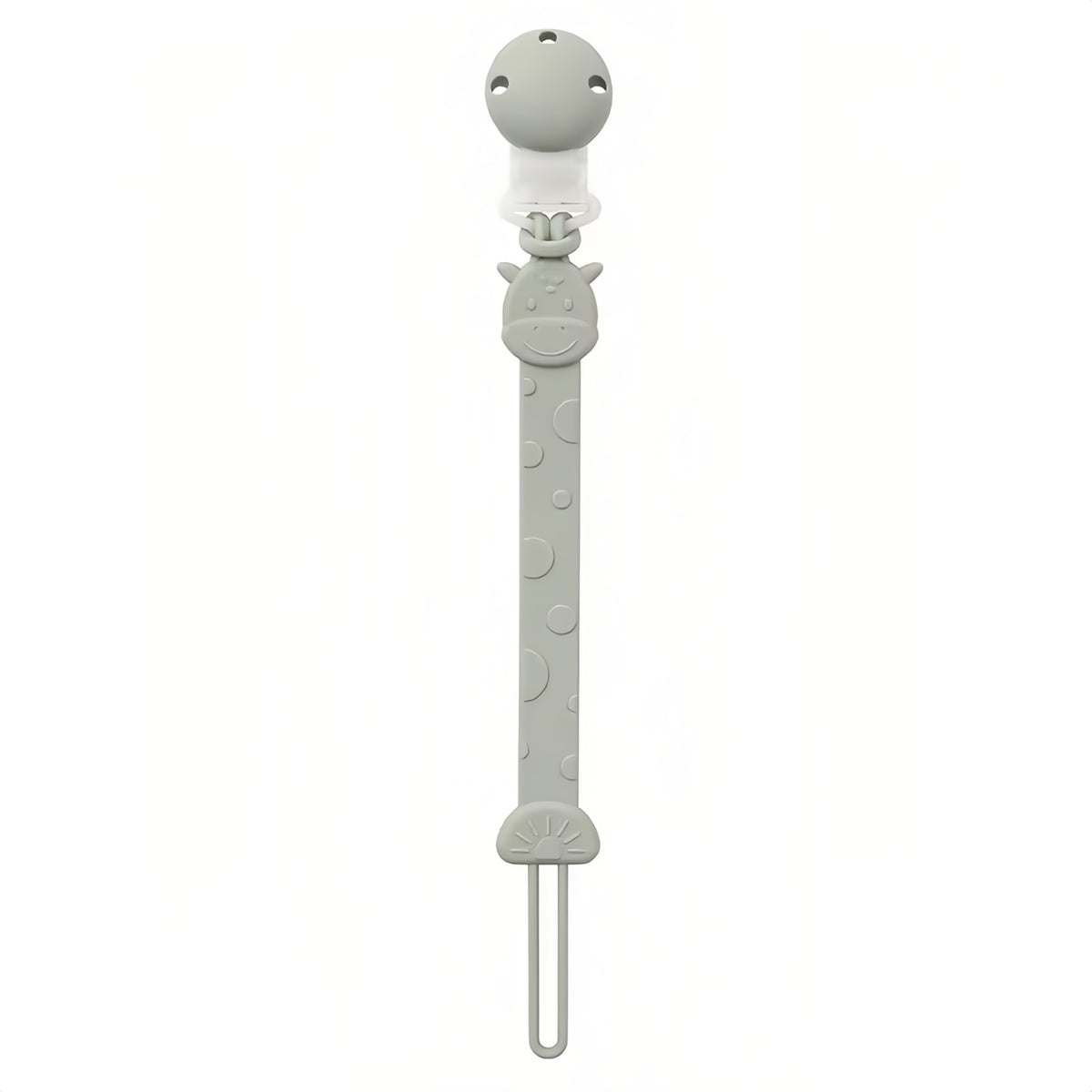 Attaches-tétines en silicone pour bébés