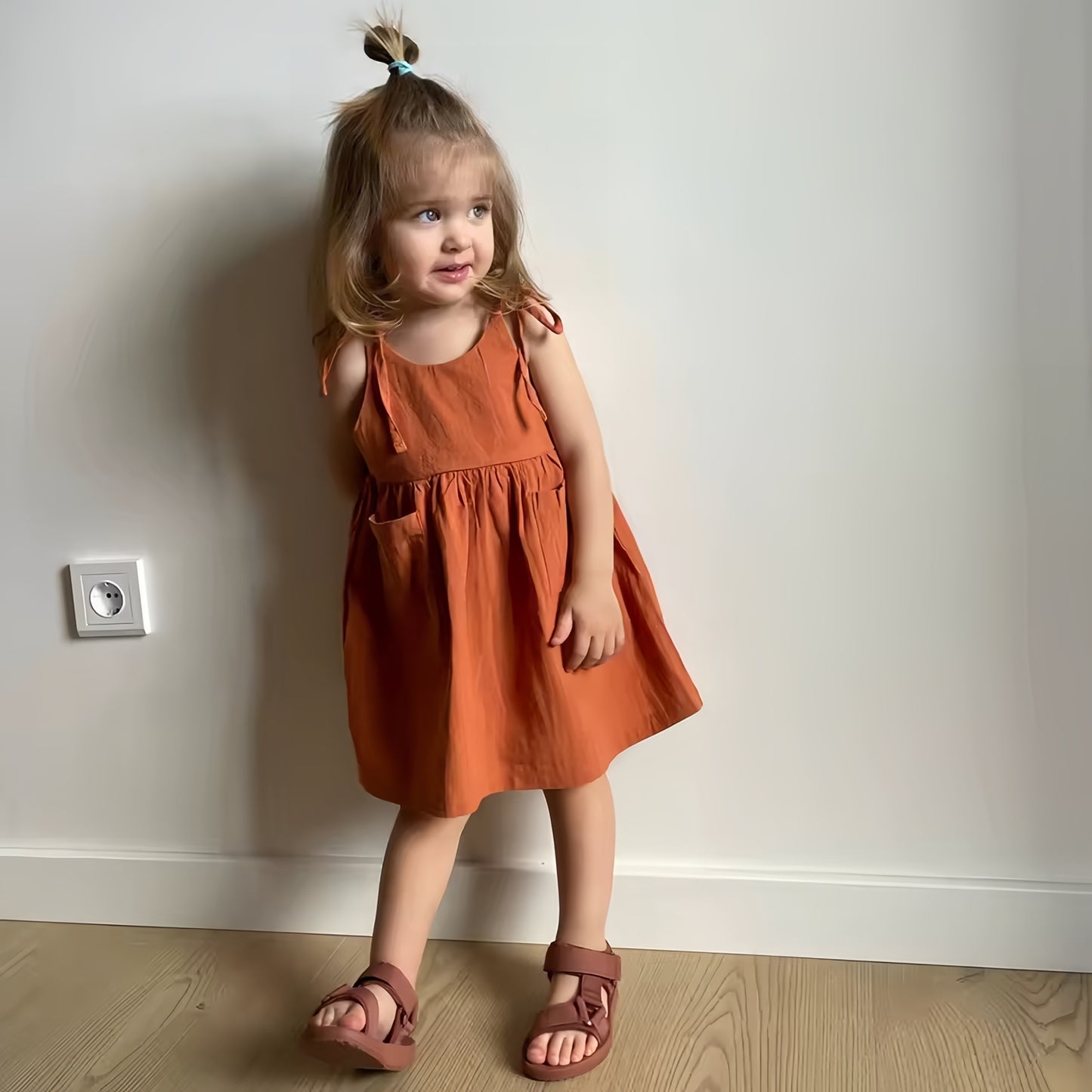 BellaSeraBaby® Summer Toddler Girl Dress Cotton with Pocket