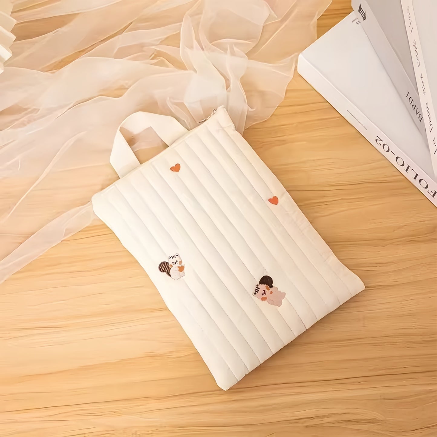 BellaSeraBaby Cotton Diaper Bag – Cute & Spacious for Baby Essentials