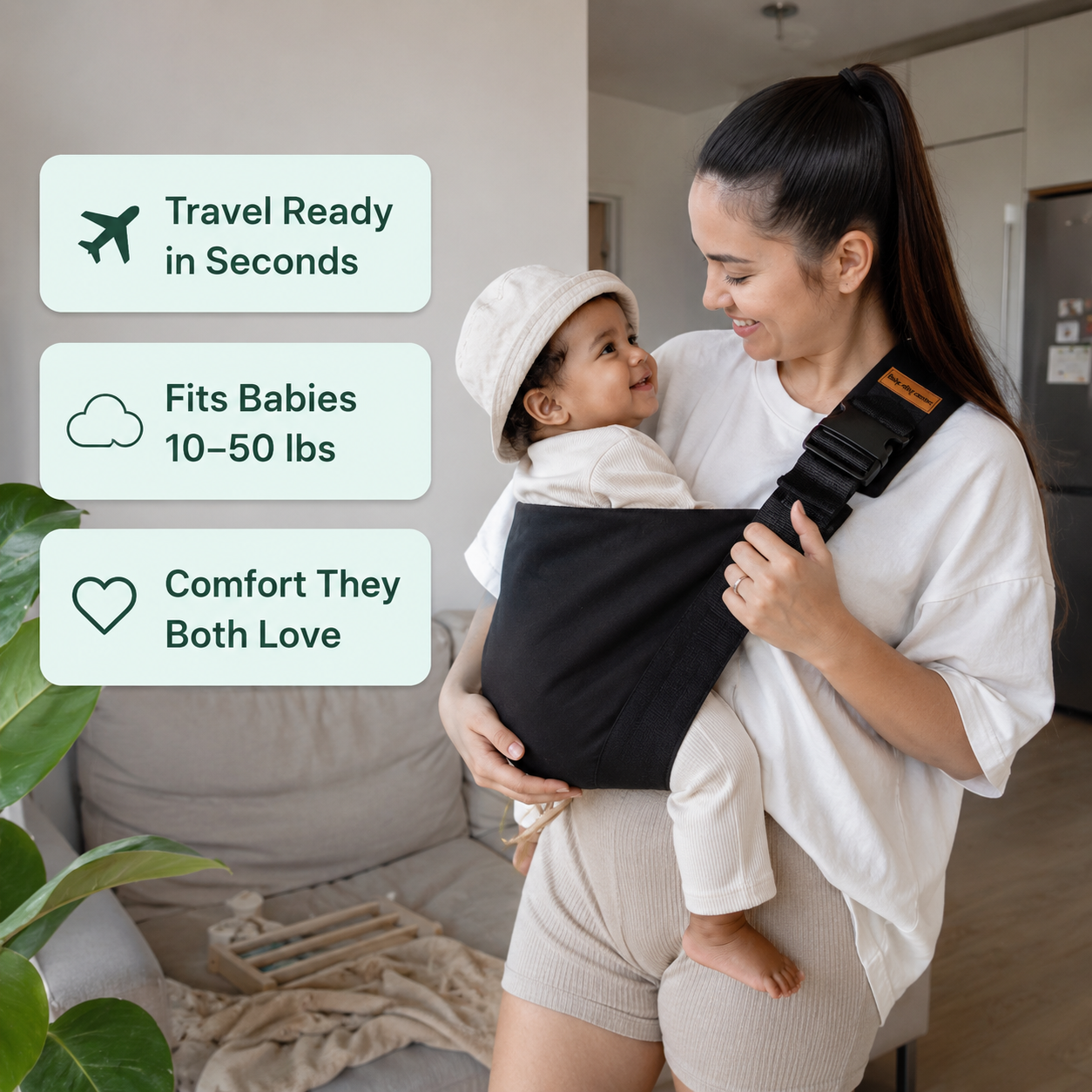 BellaSeraBaby™ Ergonomische schmerzfreie Babytrage 