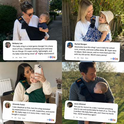 BellaSeraBaby™ Ergonomische schmerzfreie Babytrage 
