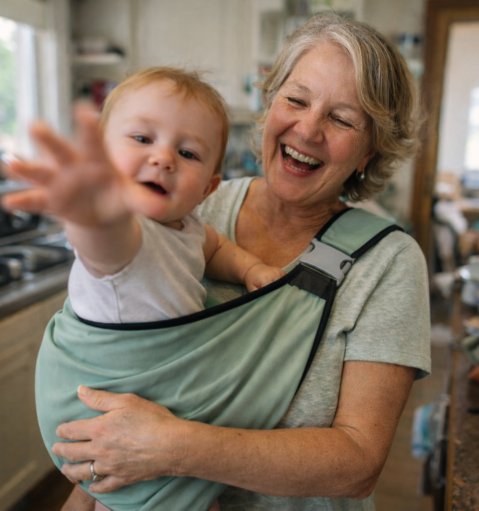 The Easy-On Carrier Grandmas Love